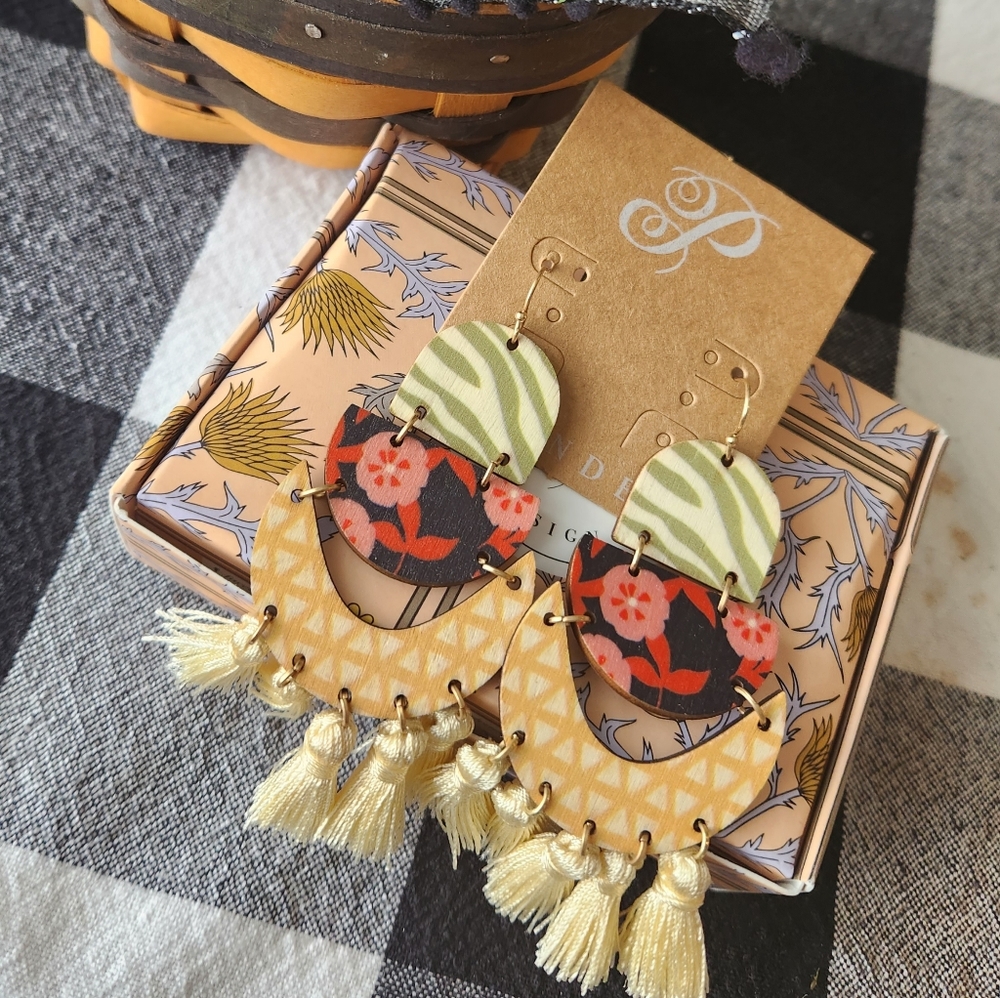 Plunder reversible earrings